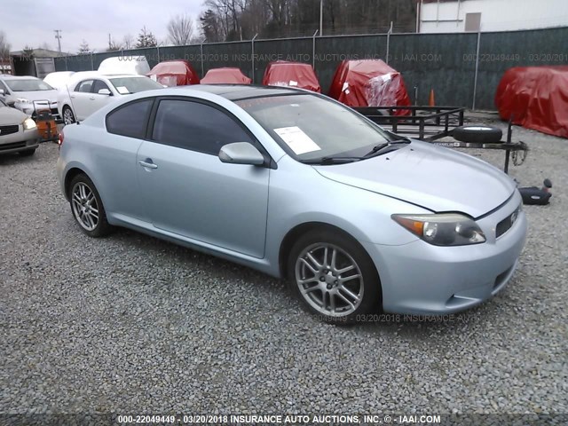 JTKDE177550021096 - 2005 TOYOTA SCION TC 浅蓝色 照片 1