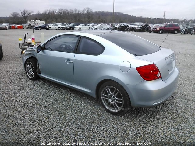 JTKDE177550021096 - 2005 TOYOTA SCION TC 浅蓝色 照片 3
