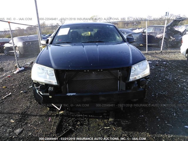 1B3BD4FB2BN586897 - 2011 DODGE AVENGER EXPRESS BLACK photo 6