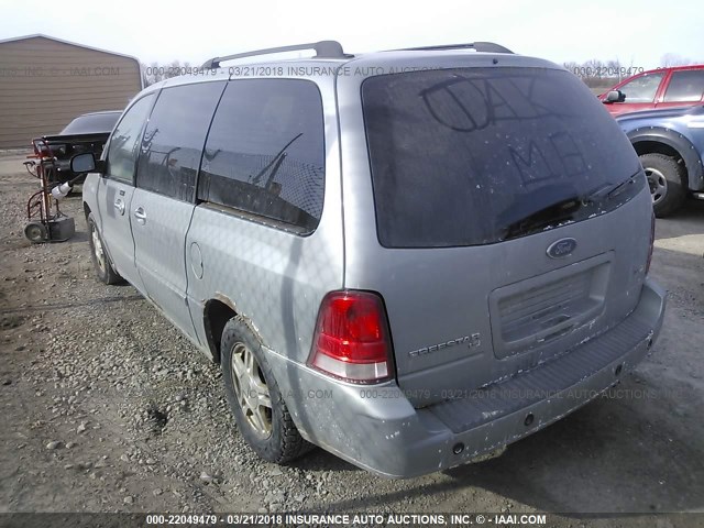 2FMZA52217BA07351 - 2007 FORD FREESTAR SEL GRAY photo 3