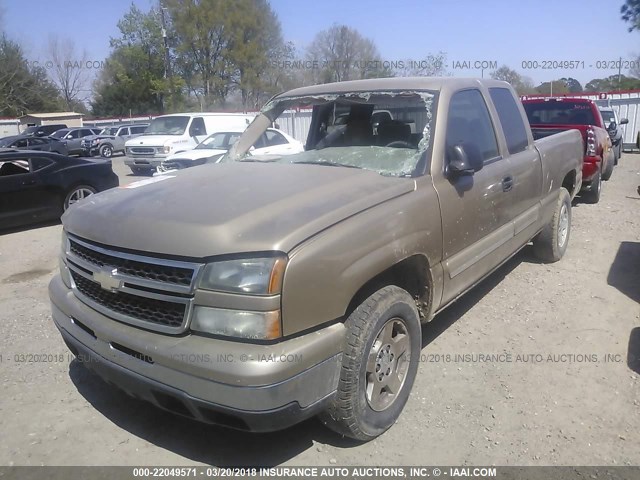 1GCEK19V97Z134404 - 2007 CHEVROLET SILVERADO K1500 CLASSIC GOLD photo 2