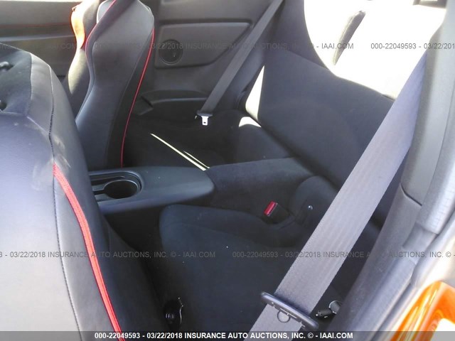 JF1ZNAA17F9704499 - 2015 TOYOTA SCION FR-S ORANGE photo 8