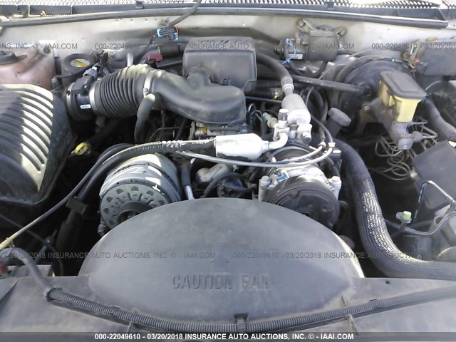 1GNEK13R5XJ499292 - 1999 CHEVROLET TAHOE K1500 GRAY photo 10