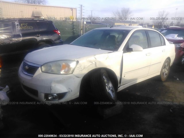 1G1ZU53886F165416 - 2006 CHEVROLET MALIBU LTZ 白色 照片 2