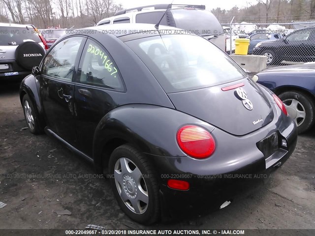 3VWDD21C61M436227 - 2001 VOLKSWAGEN NEW BEETLE GLX 黑色 照片 3