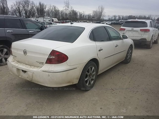 2G4WH587261147480 - 2006 BUICK ALLURE CXS WHITE photo 4