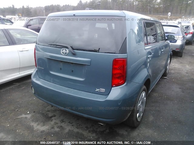 JTLKE50E881020252 - 2008 TOYOTA SCION XB ლურჯი ფოტო 4