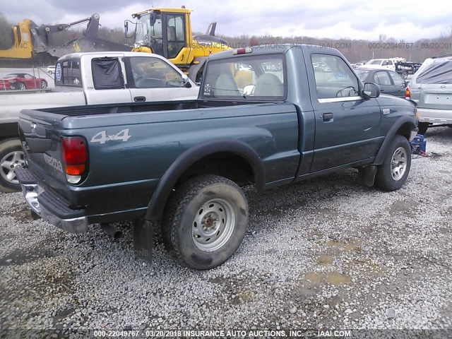 4F4YR13V0YTM33549 - 2000 MAZDA B3000 GREEN photo 4