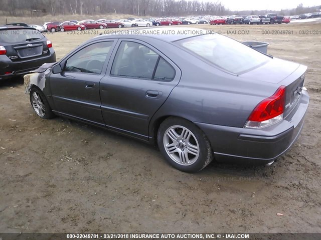 YV1RS592752463505 - 2005 VOLVO S60 2.5T GRAY photo 3