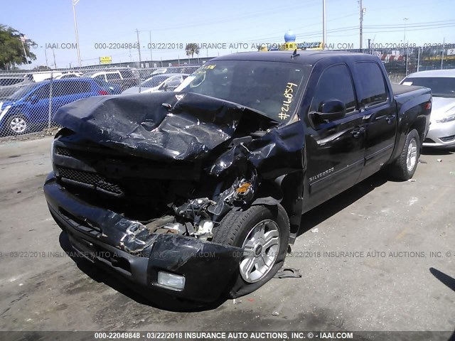 3GCPKTE3XBG216854 - 2011 CHEVROLET SILVERADO K1500 LTZ BLACK photo 2