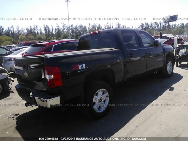 3GCPKTE3XBG216854 - 2011 CHEVROLET SILVERADO K1500 LTZ BLACK photo 4