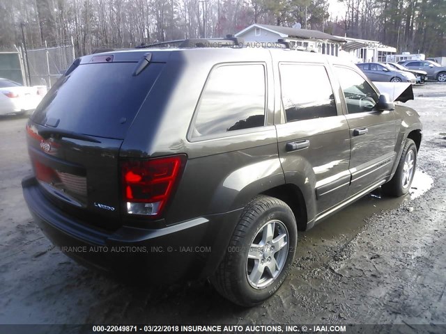 1J4GS48K55C569917 - 2005 JEEP GRAND CHEROKEE LAREDO/COLUMBIA/FREEDOM 棕色 照片 4