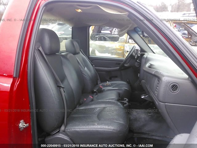 3GCEC14X57G187638 - 2007 CHEVROLET SILVERADO C1500 CLASSIC RED photo 8