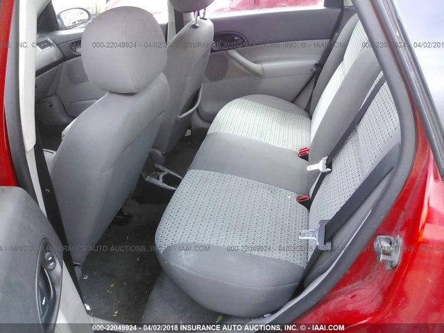 1FAFP34N47W313143 - 2007 FORD FOCUS ZX4/S/SE/SES 红色 照片 8