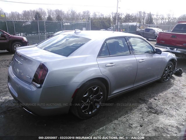 2C3CCAGG6FH810822 - 2015 CHRYSLER 300 S SILVER photo 4