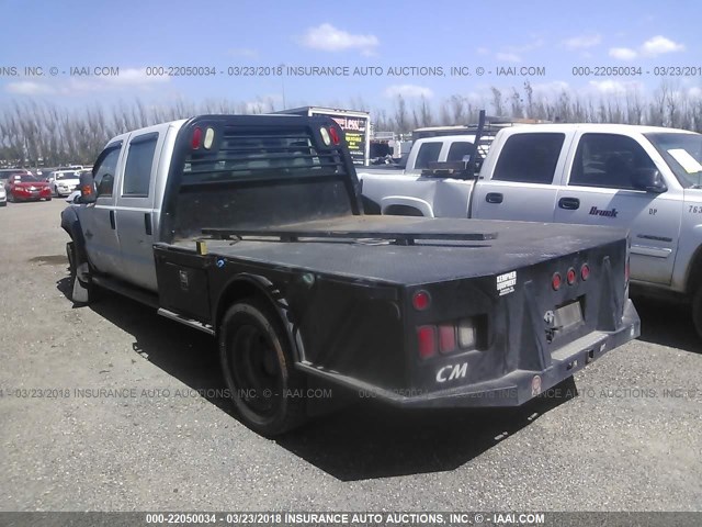 1FD0W4HT0DEA48414 - 2013 FORD F450 SUPER DUTY WHITE photo 3