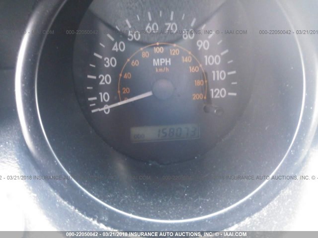 KL1TD56676B673043 - 2006 CHEVROLET AVEO LS BLACK photo 7