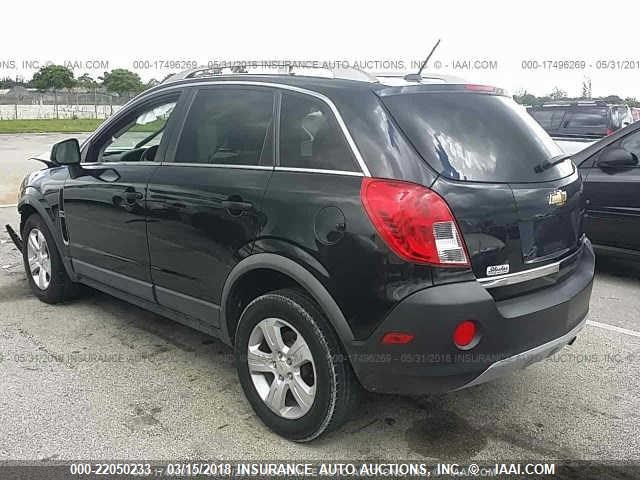 3GNAL2EK3ES564847 - 2014 CHEVROLET CAPTIVA LS 黑色 照片 3