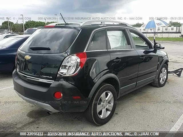 3GNAL2EK3ES564847 - 2014 CHEVROLET CAPTIVA LS 黑色 照片 4