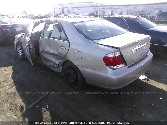 4T1BE32K75U947073 - 2005 TOYOTA CAMRY LE/XLE/SE BEIGE photo 3