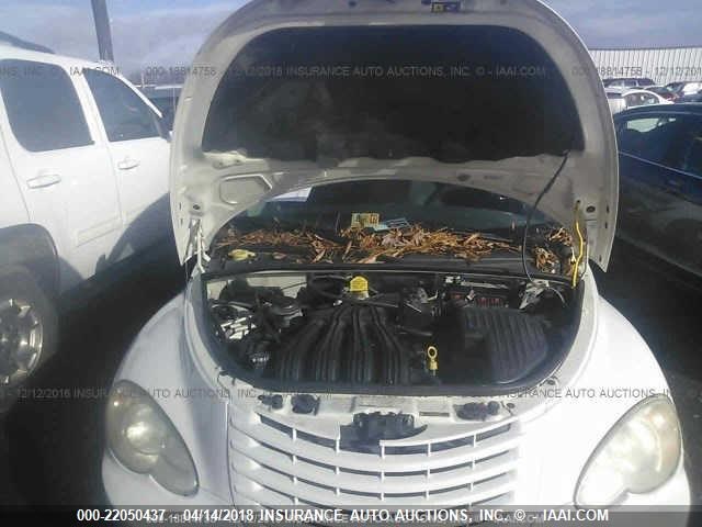 3A8FY48B08T132442 - 2008 CHRYSLER PT CRUISER WHITE photo 10