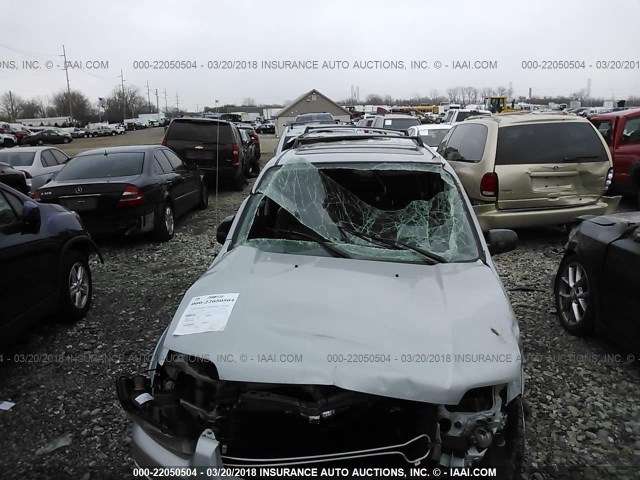 1FMCU94193KC86606 - 2003 FORD ESCAPE LIMITED SILVER photo 6