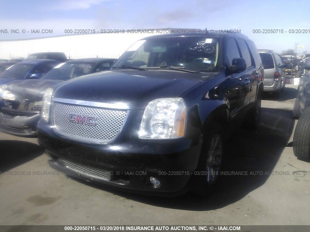 1GKUKEEF9AR239506 - 2010 GMC YUKON DENALI BLACK photo 2