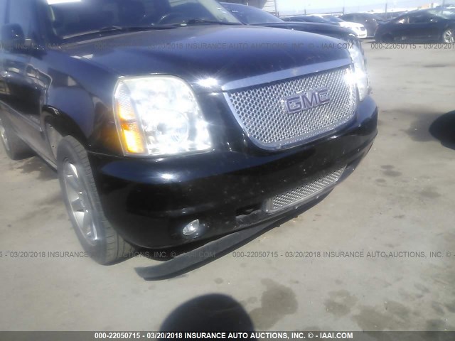 1GKUKEEF9AR239506 - 2010 GMC YUKON DENALI BLACK photo 6