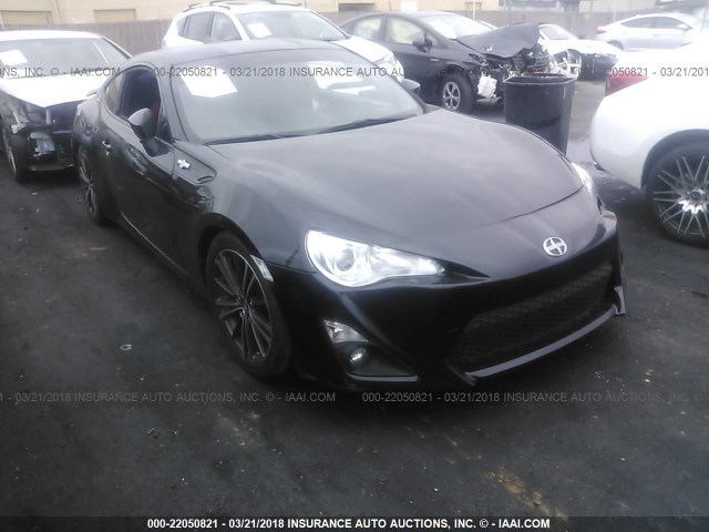JF1ZNAA17E9710236 - 2014 TOYOTA SCION FR-S შავი ფოტო 1