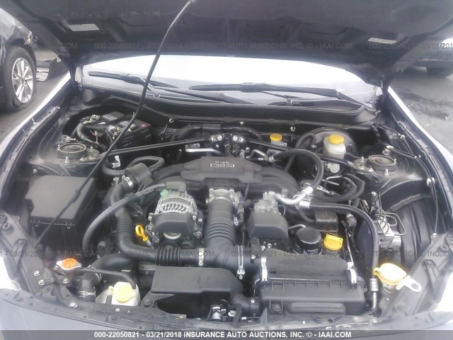 JF1ZNAA17E9710236 - 2014 TOYOTA SCION FR-S შავი ფოტო 10