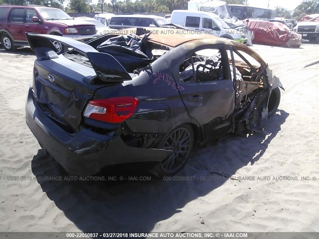 JF1VA2M6XH9841625 - 2017 SUBARU WRX STI BLACK photo 4