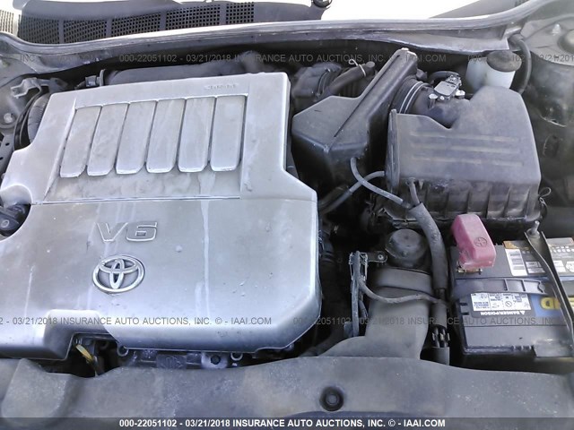 4T1BK3EKXAU101146 - 2010 TOYOTA CAMRY SE/LE/XLE BLACK photo 10