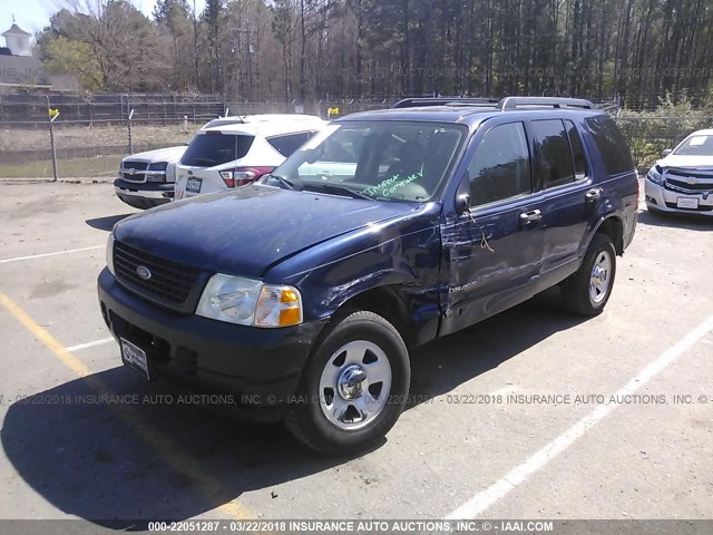 1FMZU62K65UA46232 - 2005 FORD EXPLORER XLS/XLS SPORT BLUE photo 2