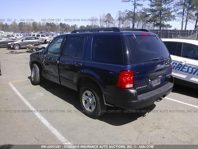 1FMZU62K65UA46232 - 2005 FORD EXPLORER XLS/XLS SPORT BLUE photo 3