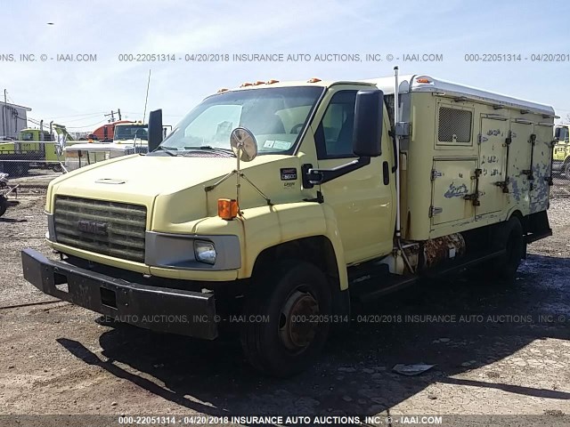 1GDJ5C1GX6F900425 - 2006 GMC C5500 C5C042 YELLOW photo 2