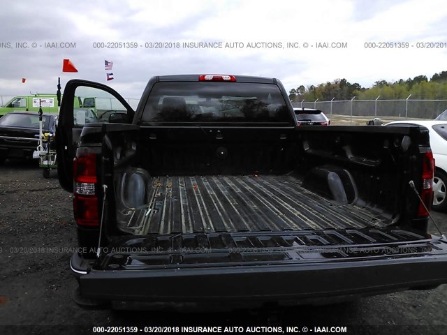 1GTN2TEC1EZ310391 - 2014 GMC SIERRA K1500 BLACK photo 8