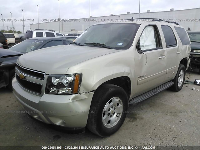 1GNSCBE07ER248230 - 2014 CHEVROLET TAHOE C1500 LT BEIGE photo 2