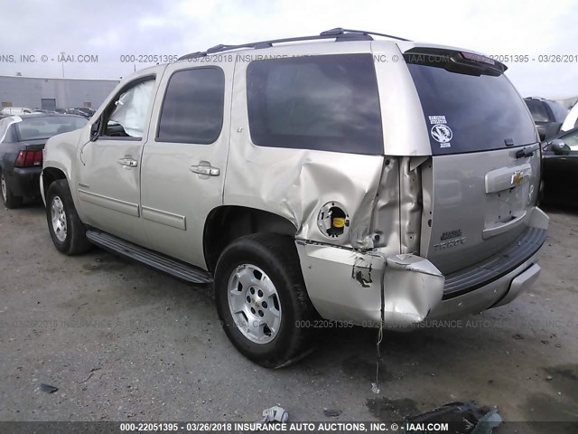 1GNSCBE07ER248230 - 2014 CHEVROLET TAHOE C1500 LT BEIGE photo 3