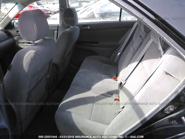 JTDBE30K863052738 - 2006 TOYOTA CAMRY LE/XLE BLACK photo 8