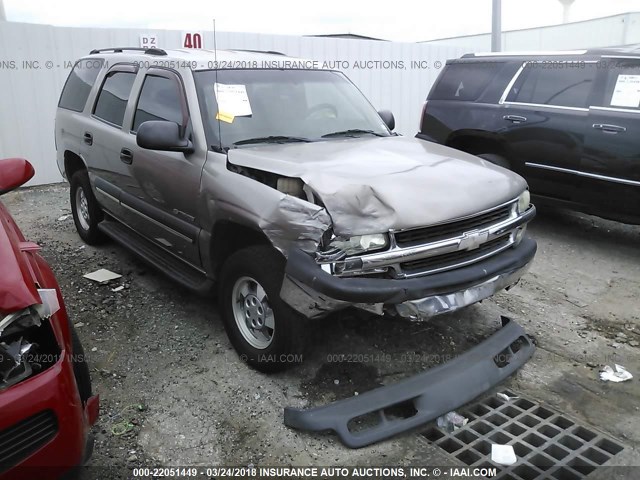 1GNEC13V13J298624 - 2003 CHEVROLET TAHOE C1500 TAN photo 1