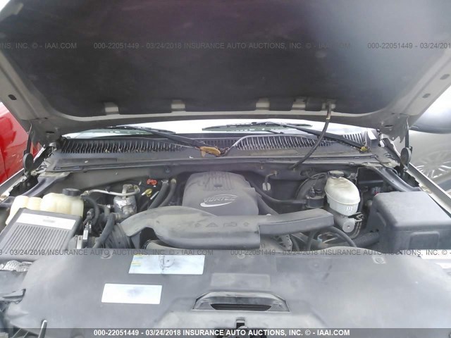 1GNEC13V13J298624 - 2003 CHEVROLET TAHOE C1500 TAN photo 10