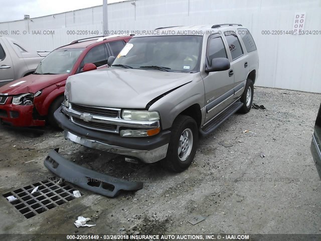 1GNEC13V13J298624 - 2003 CHEVROLET TAHOE C1500 TAN photo 2