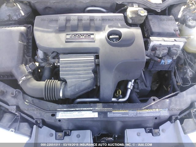 1G8AJ52F45Z135639 - 2005 SATURN ION LEVEL 2 Boz foto 10