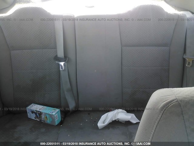 1G8AJ52F45Z135639 - 2005 SATURN ION LEVEL 2 GRAY photo 8