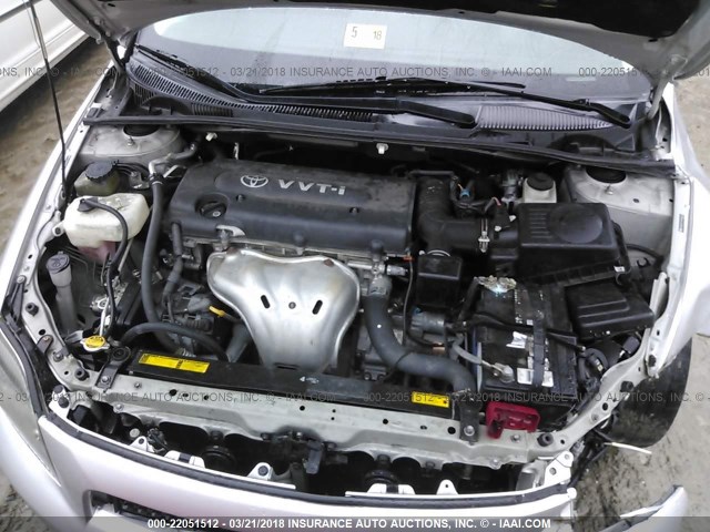 JTKDE3B71A0304026 - 2010 TOYOTA SCION TC 银色 照片 10