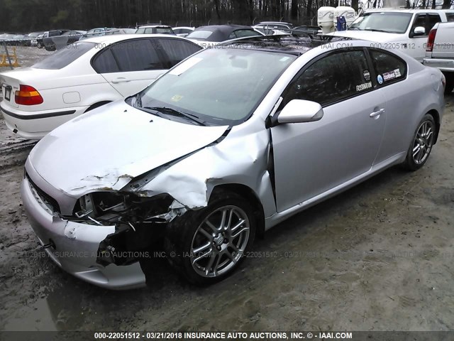 JTKDE3B71A0304026 - 2010 TOYOTA SCION TC 银色 照片 2