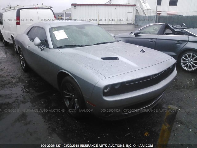 2C3CDZAG2FH787933 - 2015 DODGE CHALLENGER SXT SILVER photo 1