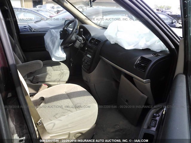 1GNDV23118D115723 - 2008 CHEVROLET UPLANDER LS Շագանակագույն լուսանկար 5