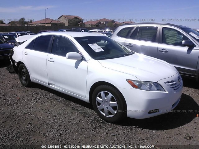 4T1BE46K79U855371 - 2009 TOYOTA CAMRY SE/LE/XLE WHITE photo 1