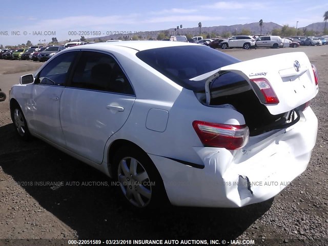 4T1BE46K79U855371 - 2009 TOYOTA CAMRY SE/LE/XLE WHITE photo 3